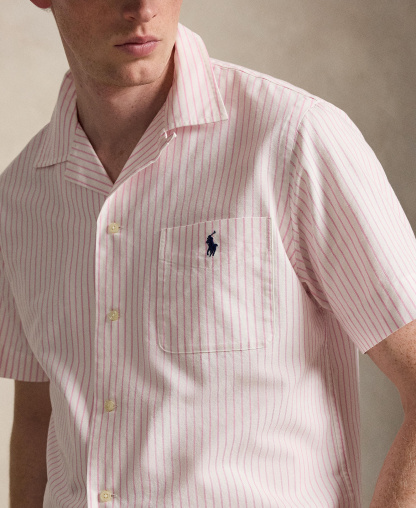 Polo Ralph Lauren Men's Classic-Fit Oxford Shirt - White New Rose