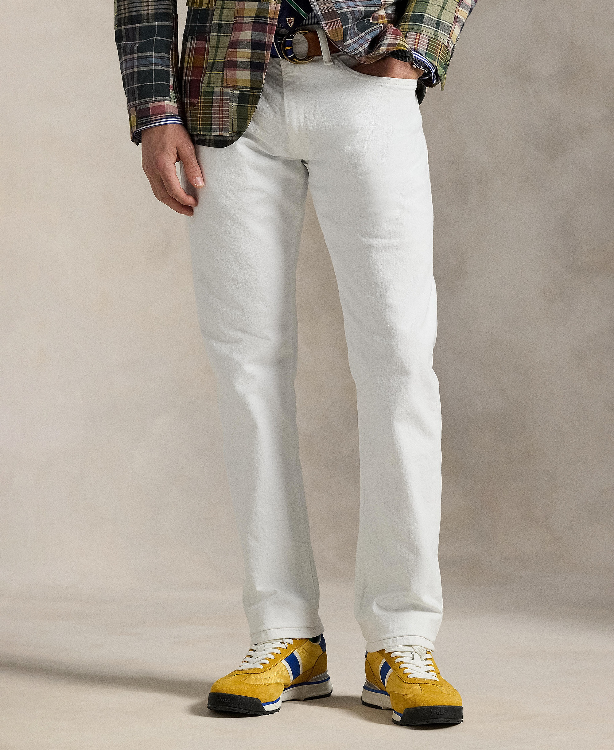 Polo Ralph Lauren Men's Hampton Relaxed Straight Jeans - Hudson White