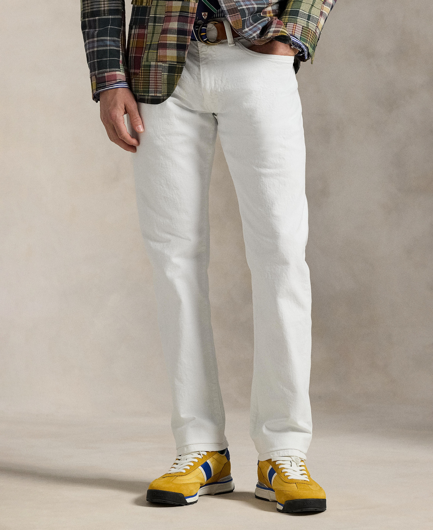 Polo Ralph Lauren Men's Hampton Relaxed Straight Jeans - Hudson White