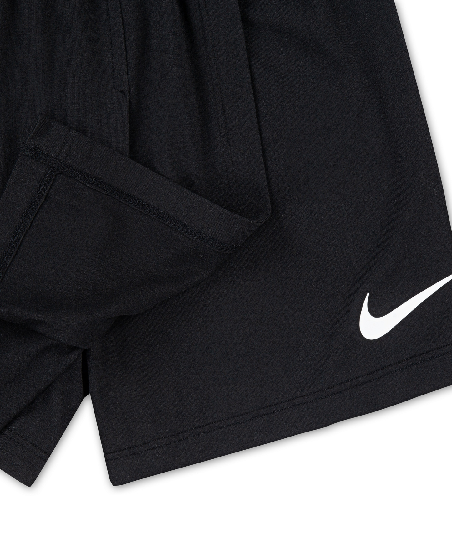 Nike Girls' 4-6X All Day Play Short-Sleeve T-Shirt and Skort, 2-Piece Set - Black/White