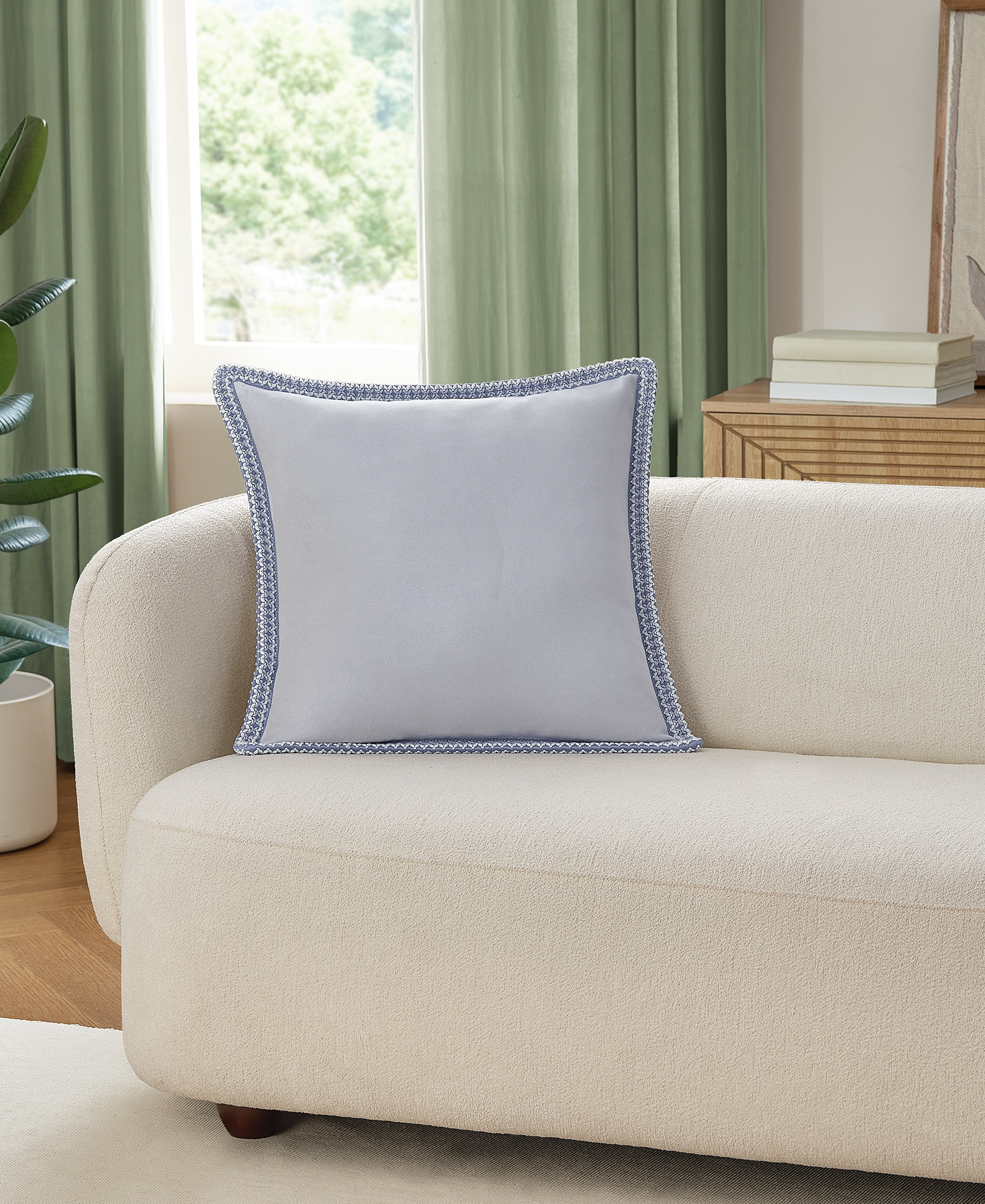 Kirkwood UGG Braid Decorative Pillow, 20" x 20" - Misty Wisteria