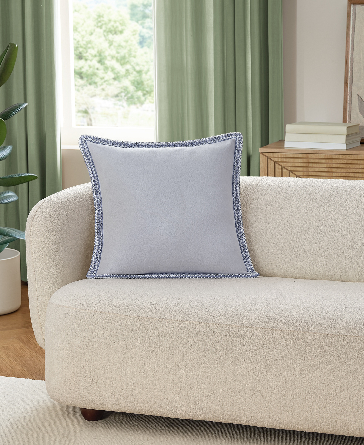 Kirkwood UGG Braid Decorative Pillow, 20" x 20" - Misty Wisteria