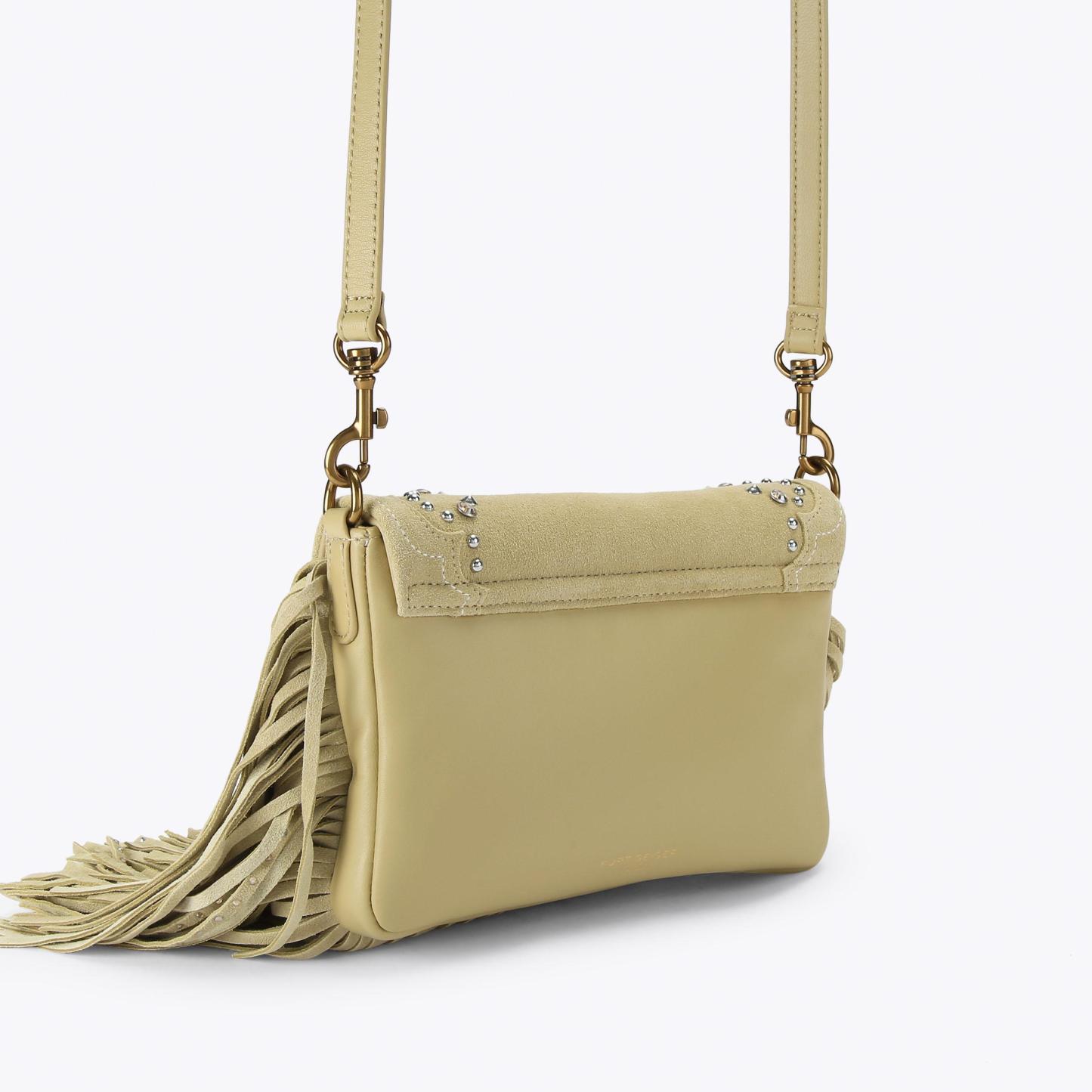 Kurt Geiger London Oxford Fringe Shoulder Bag - White - view 4