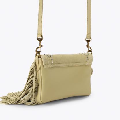 Kurt Geiger London Oxford Fringe Shoulder Bag - White - view 4