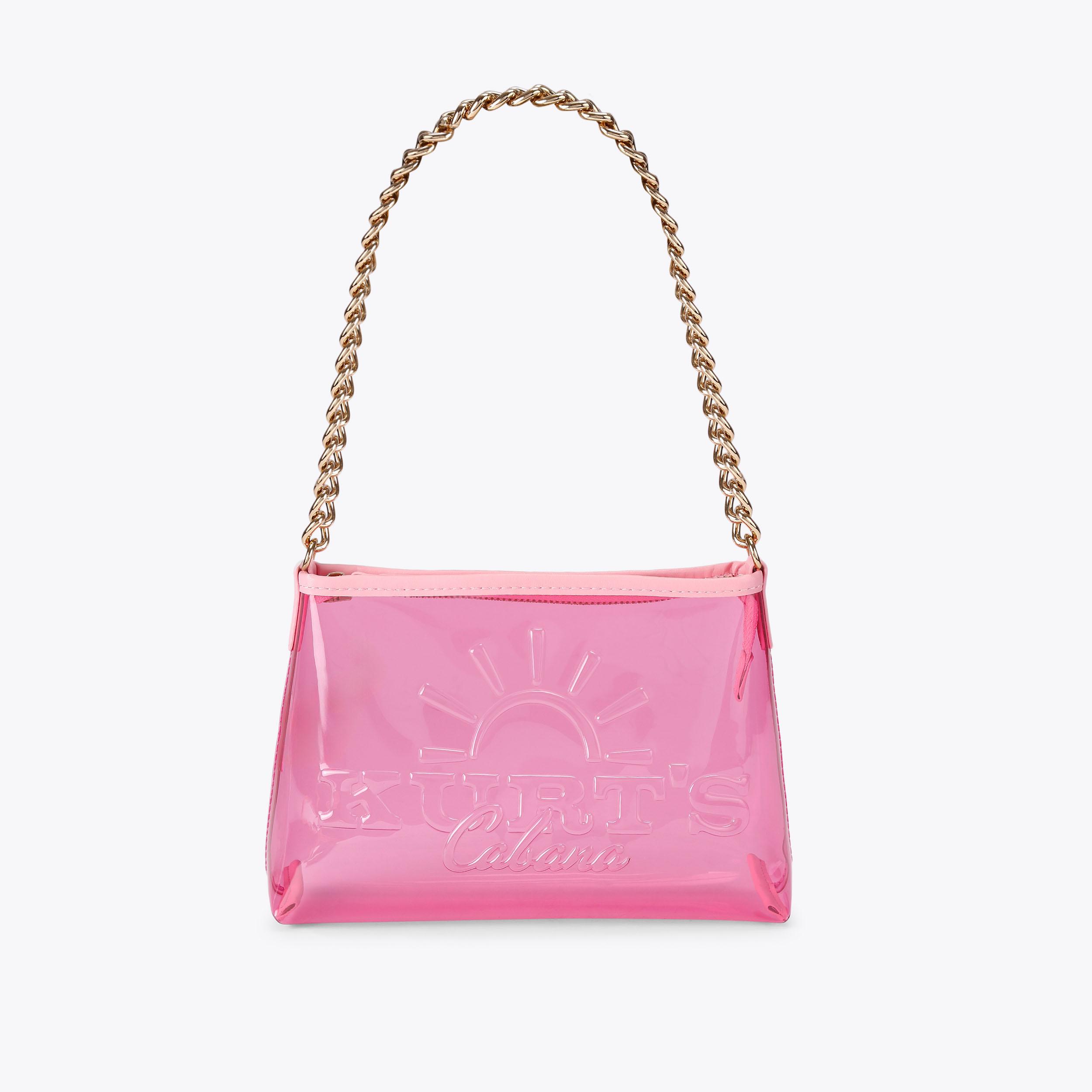 Kurt Geiger London Kurt's Cabana Small Pochette Bag - Pink