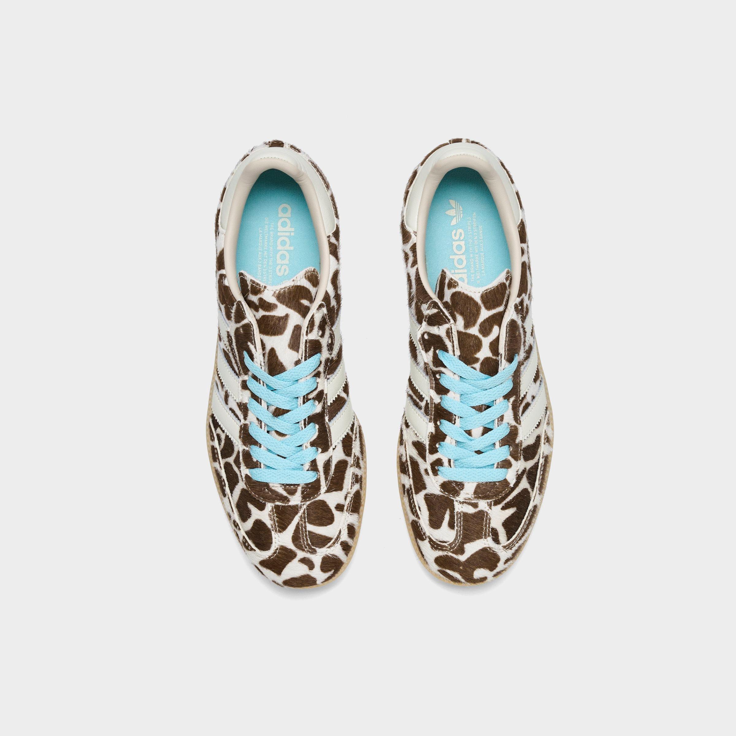 Women's adidas Originals Samba OG Casual Shoes - Part 5 - Crystal Linen/Ivory/Gum - Top view