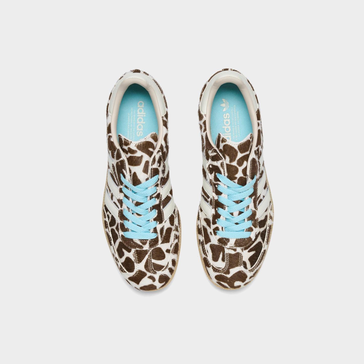 Women's adidas Originals Samba OG Casual Shoes - Part 5 - Crystal Linen/Ivory/Gum - Top view