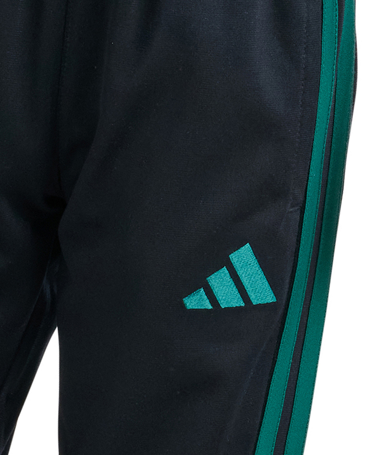 adidas Boys' 8-20 Pull-On Jogger Pant - Black/Green
