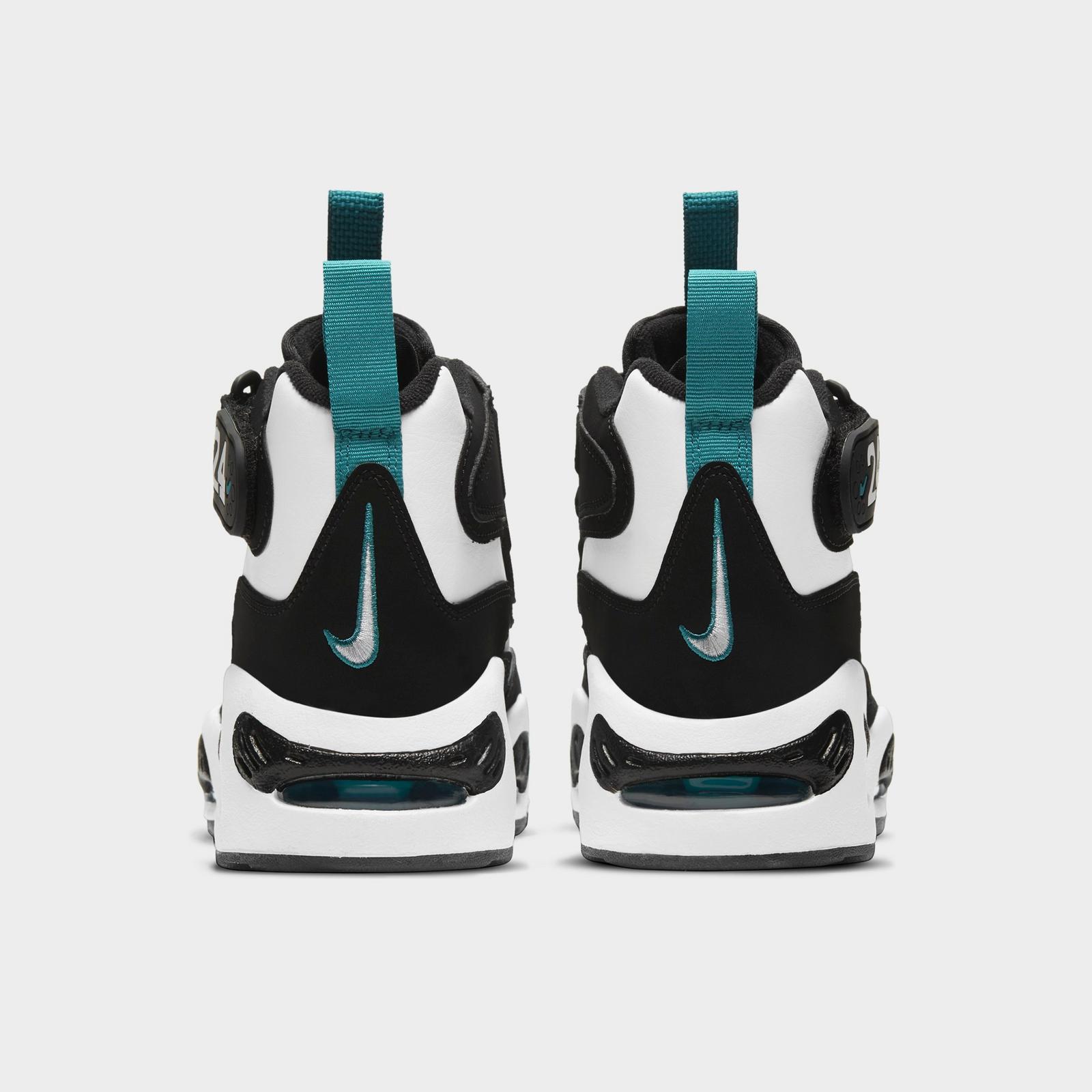 Boys' Big Kids' Nike Air Griffey Max 1 Training Shoes - White/Black/Fresh Water/Varsity Red