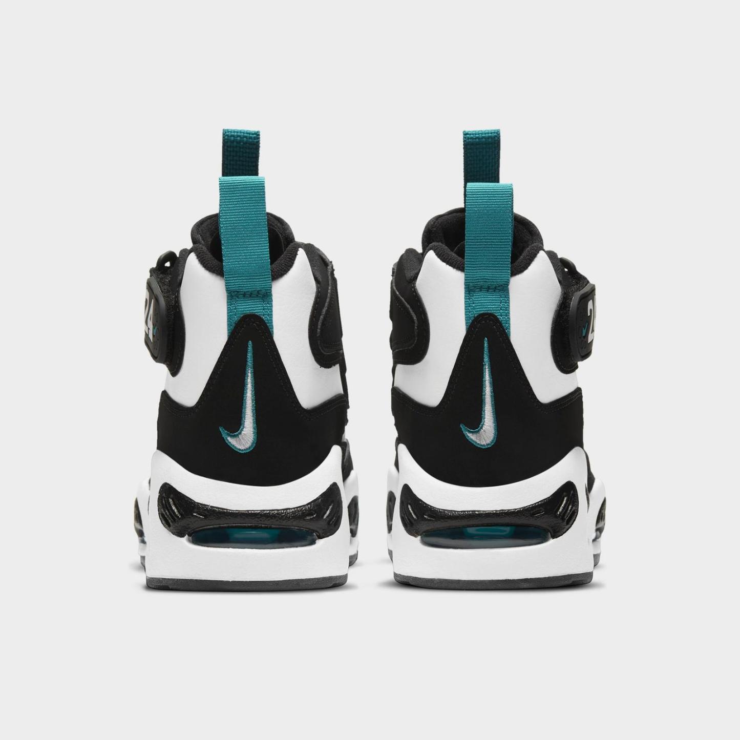 Boys' Big Kids' Nike Air Griffey Max 1 Training Shoes - White/Black/Fresh Water/Varsity Red