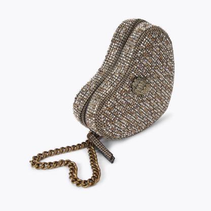 Kurt Geiger London Kensington Heart Bag - Beige - view 6