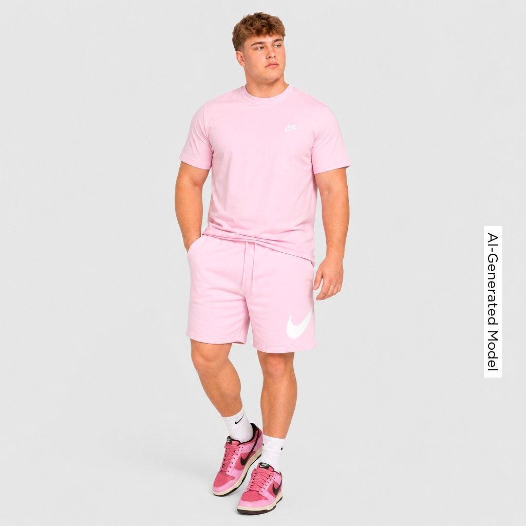 Nithtke Sportswear Club T-Shirt - Part 1 - Pink Foam/White