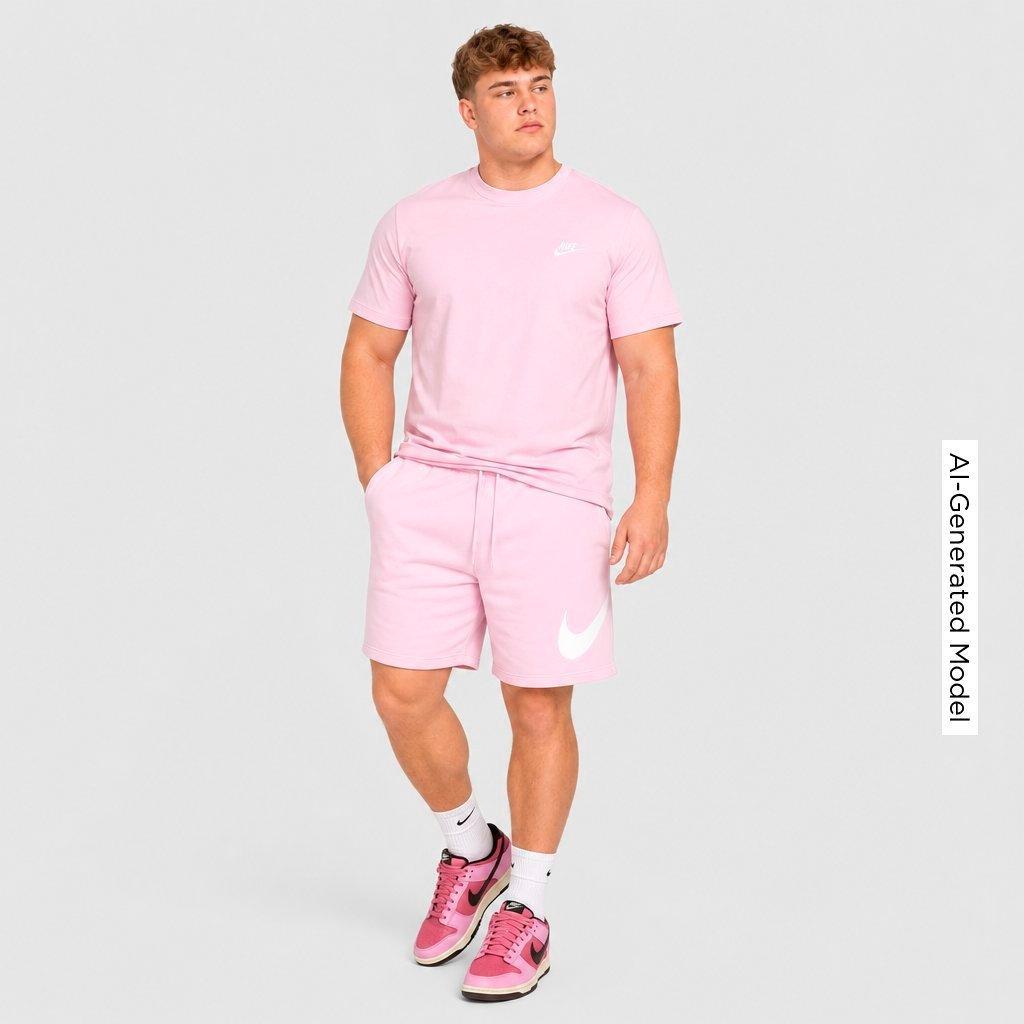 Nithtke Sportswear Club T-Shirt - Part 1 - Pink Foam/White