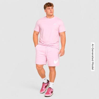 Nithtke Sportswear Club T-Shirt - Part 1 - Pink Foam/White