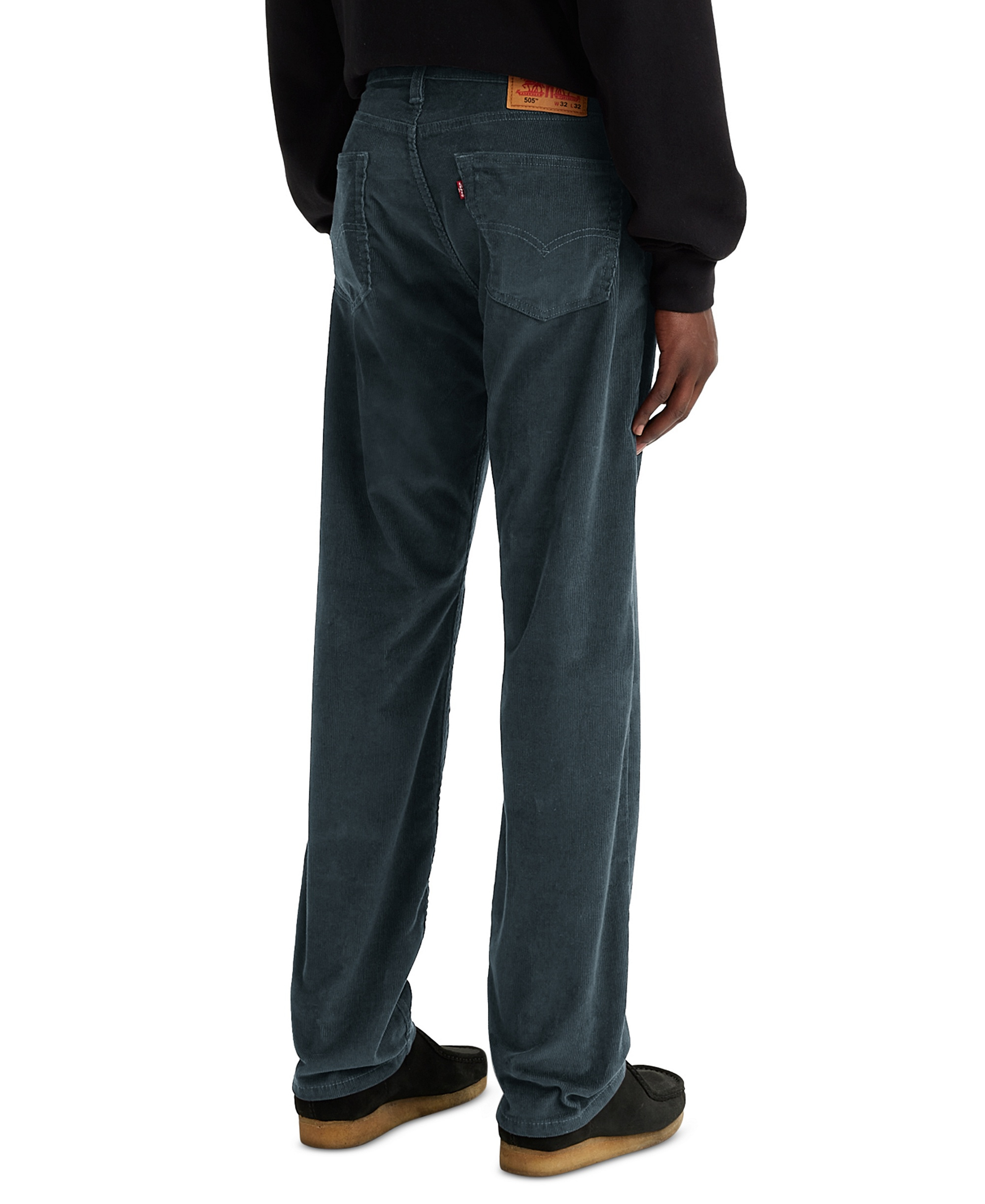 Levi's Men's 505™ Regular Fit Straight Leg Corduroy Pants - Dark Slate