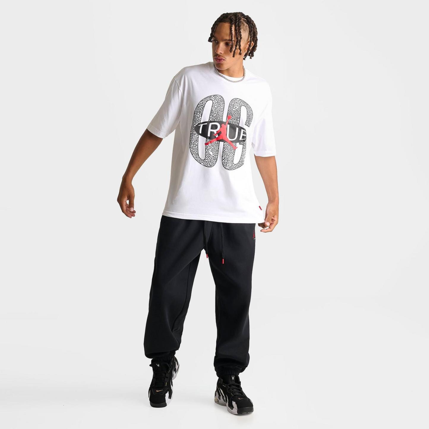 Men's Jordan Brooklyn True OG Graphic T-Shirt - White - view 2