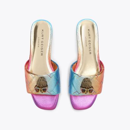 Kurt Geiger London Kensington Flat Sandal - Multi Colored - view 3