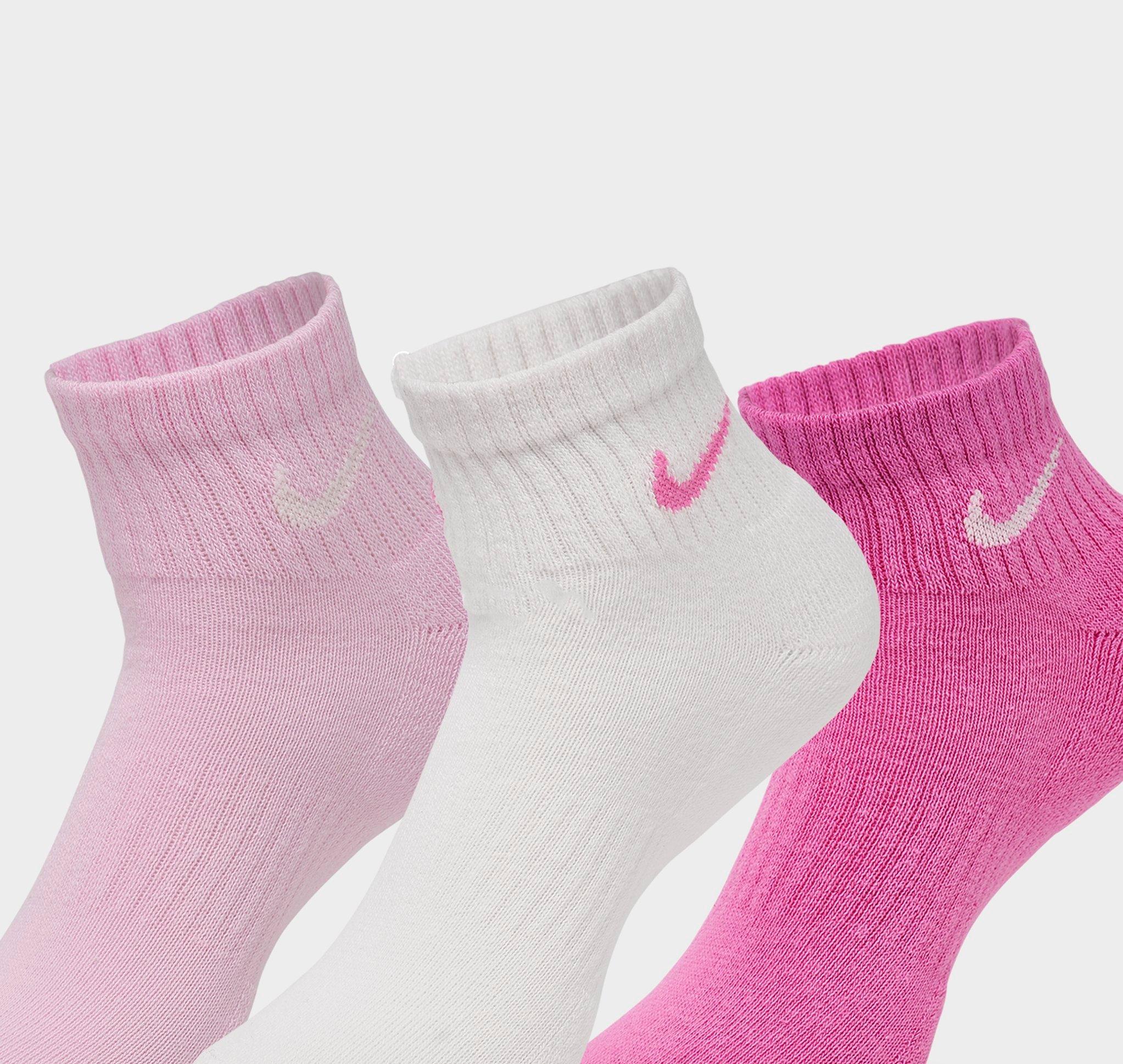 Nithtke Everyday Cushioned Training Ankle Socks (3-Pack) - Multicolor