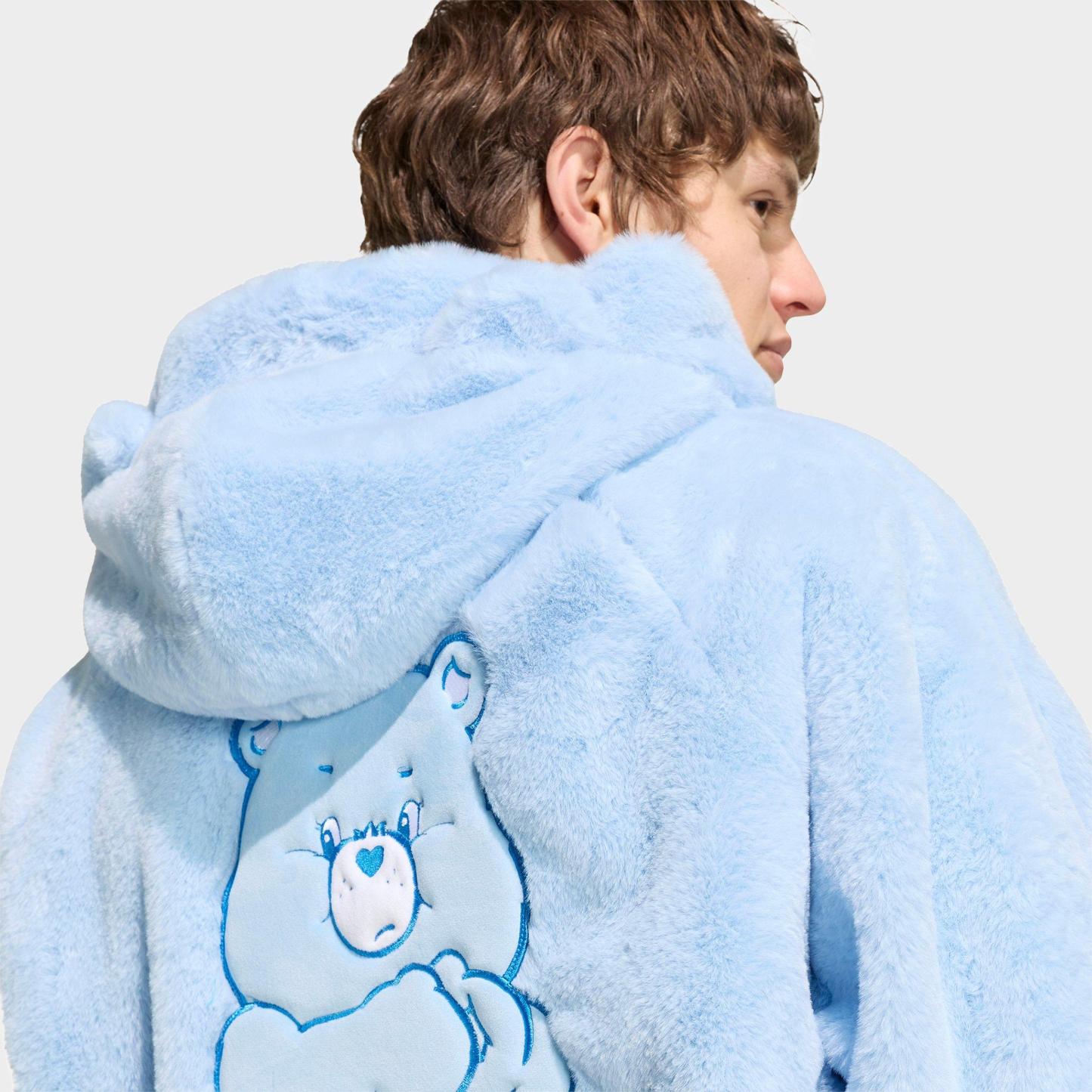 Men's adidas Originals x Care Bears Fur Jacket - Clear Sky
