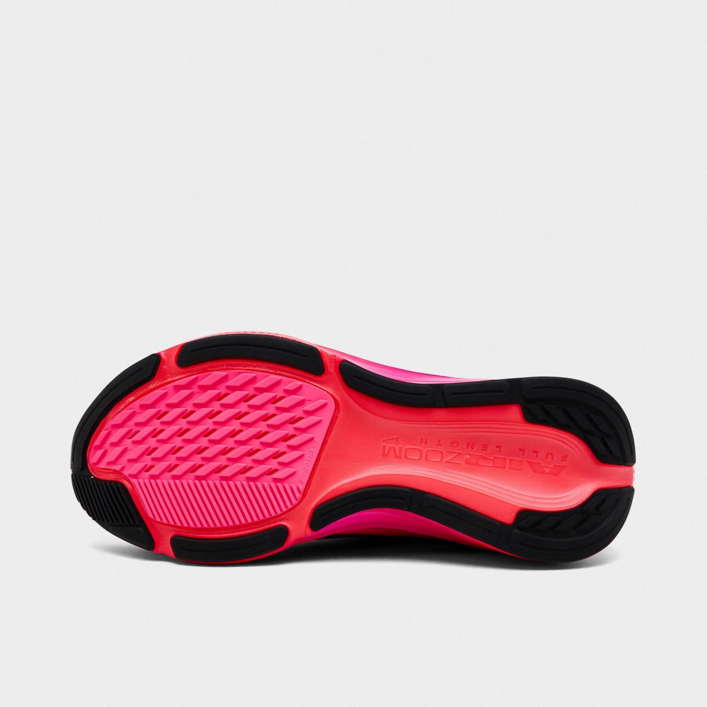 Women's Nithtke Pegasus 42 Running Shoes - Part 1 - Hyper Pink/Black/Laser - Bottom view