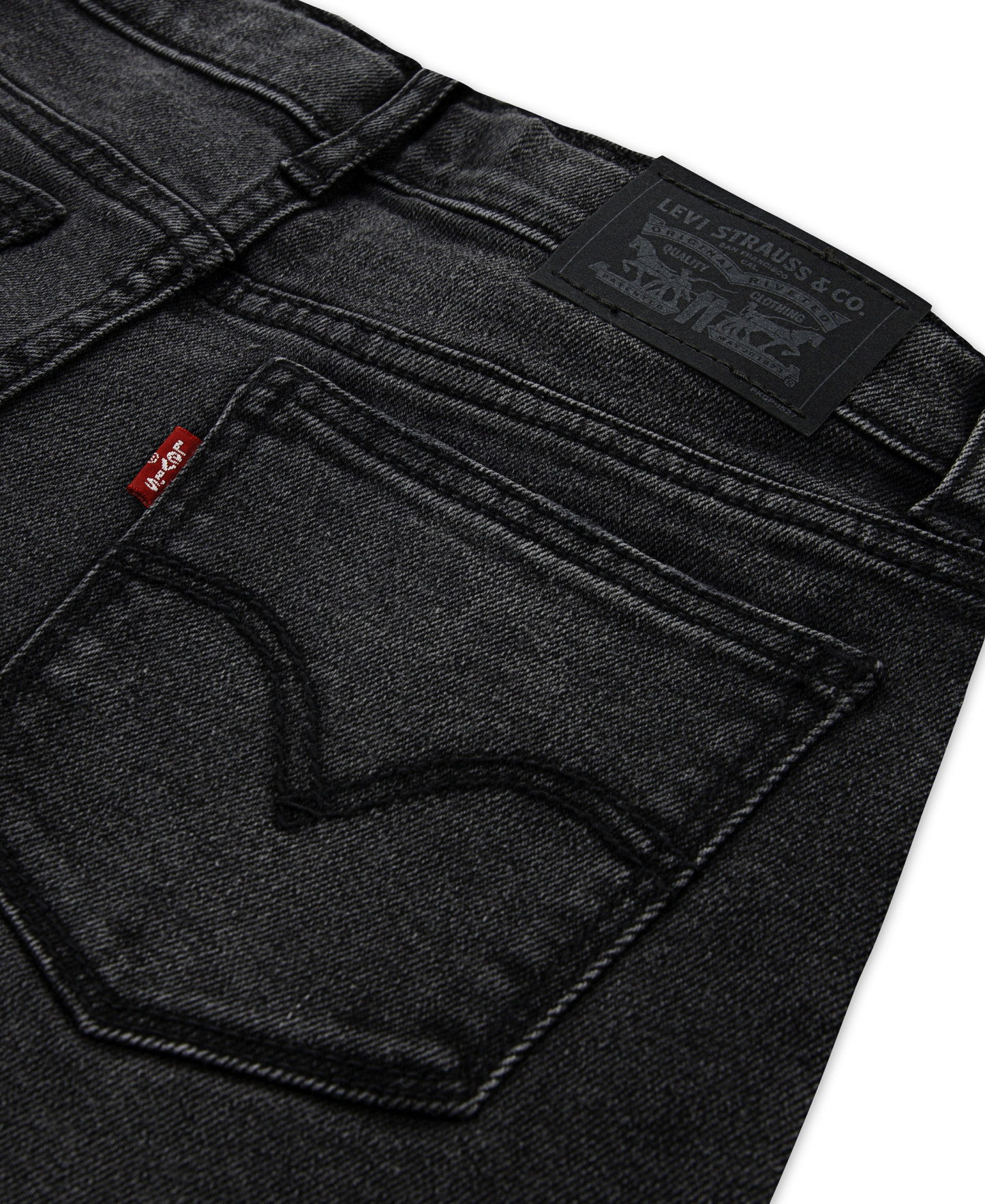Levi's Girls' 7-16 Vintage-Like Mid-Rise Wide Leg Jeans - Blue