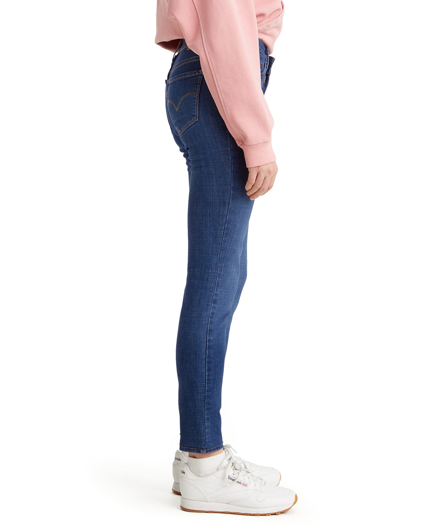 Levi's Women's 711 Mid-Rise Stretch Skinny Jeans - Cobalt Overboard