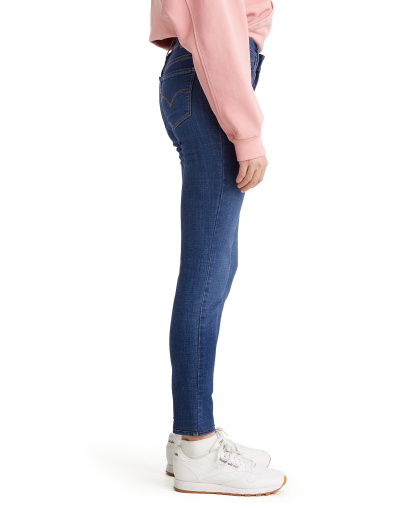 Levi's Women's 711 Mid-Rise Stretch Skinny Jeans - Cobalt Overboard