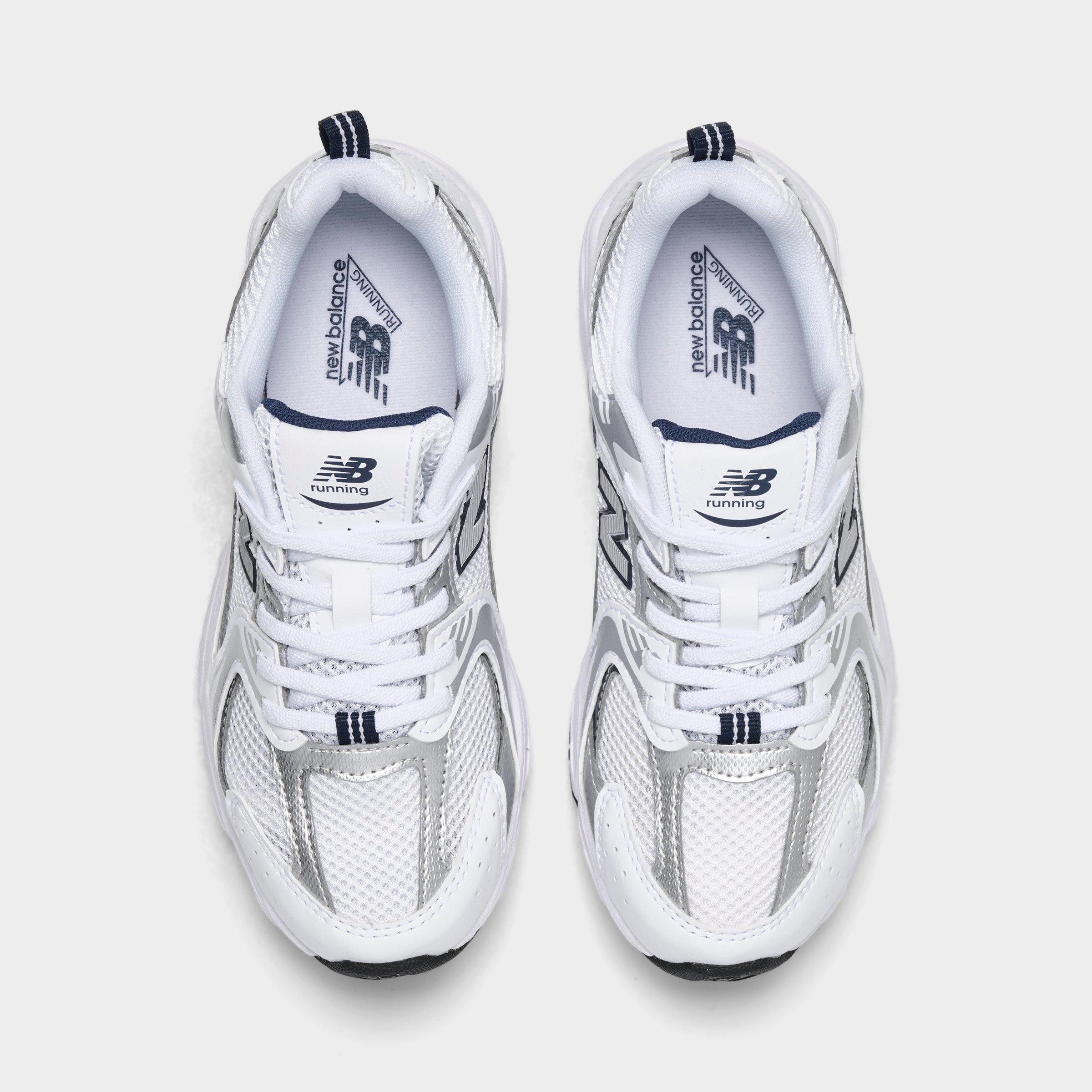 Little Kids' New Balance 530 Casual Shoes - White/Navy - view 5