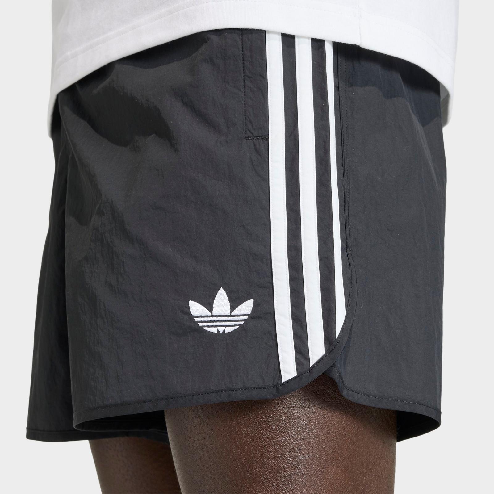 Men's adidas Originals adicolor Sprinter Shorts - Black - view 4