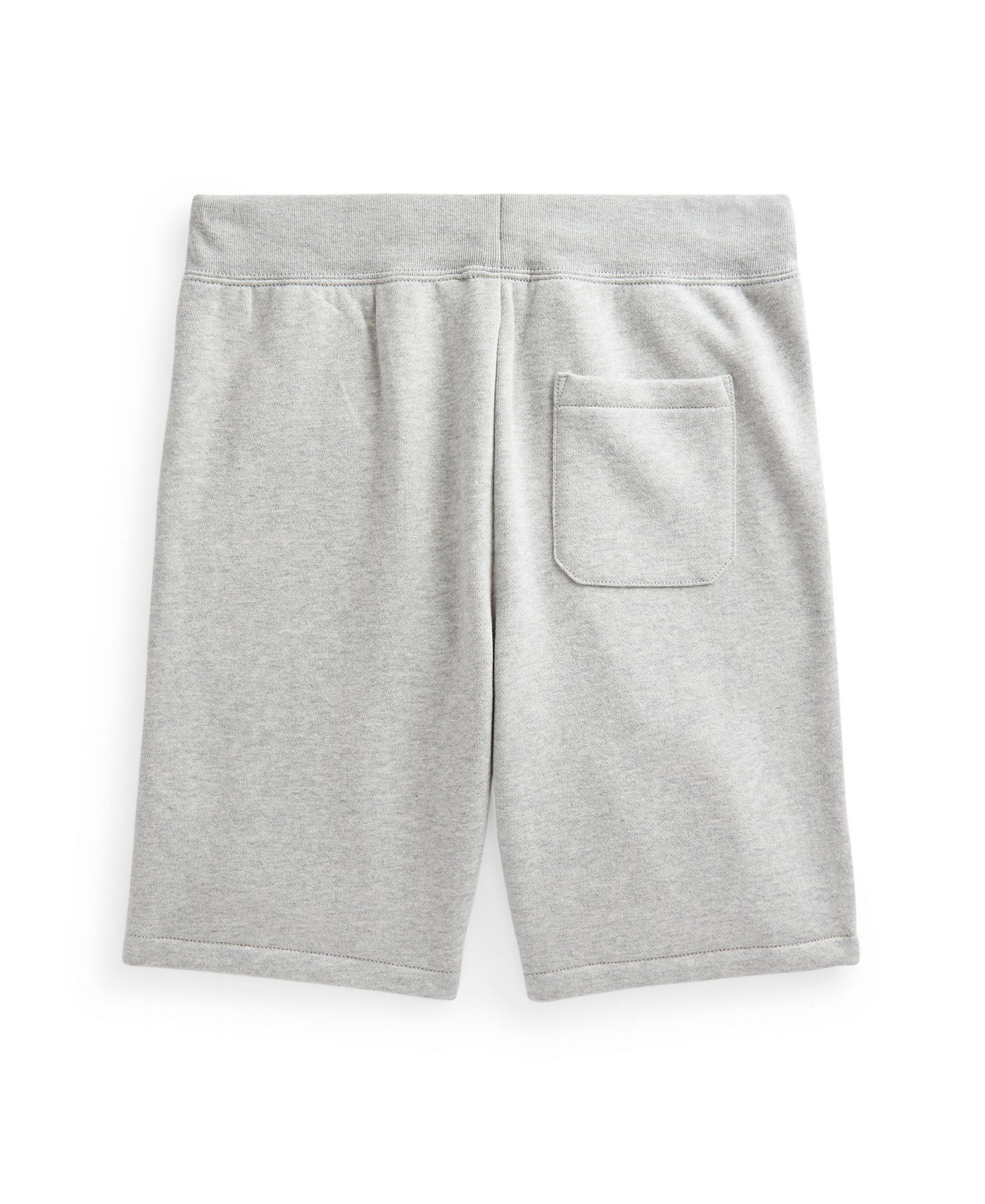 Polo Ralph Lauren Boys' 8-20 Cotton Fleece Drawstring Shorts - Dark Grey Heather