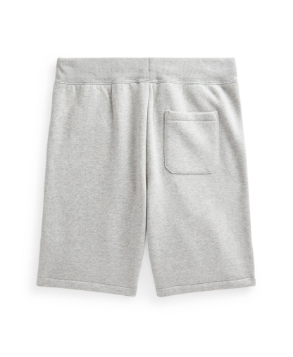 Polo Ralph Lauren Boys' 8-20 Cotton Fleece Drawstring Shorts - Dark Grey Heather