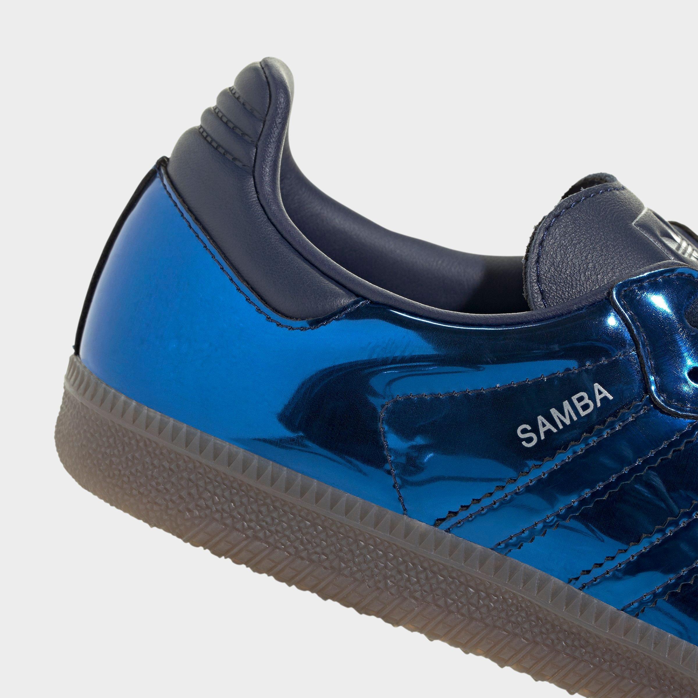 Women's adidas Originals Samba OG Casual Shoes - Part 4 - Night Indigo/Night Indigo/Gum - Detail shot