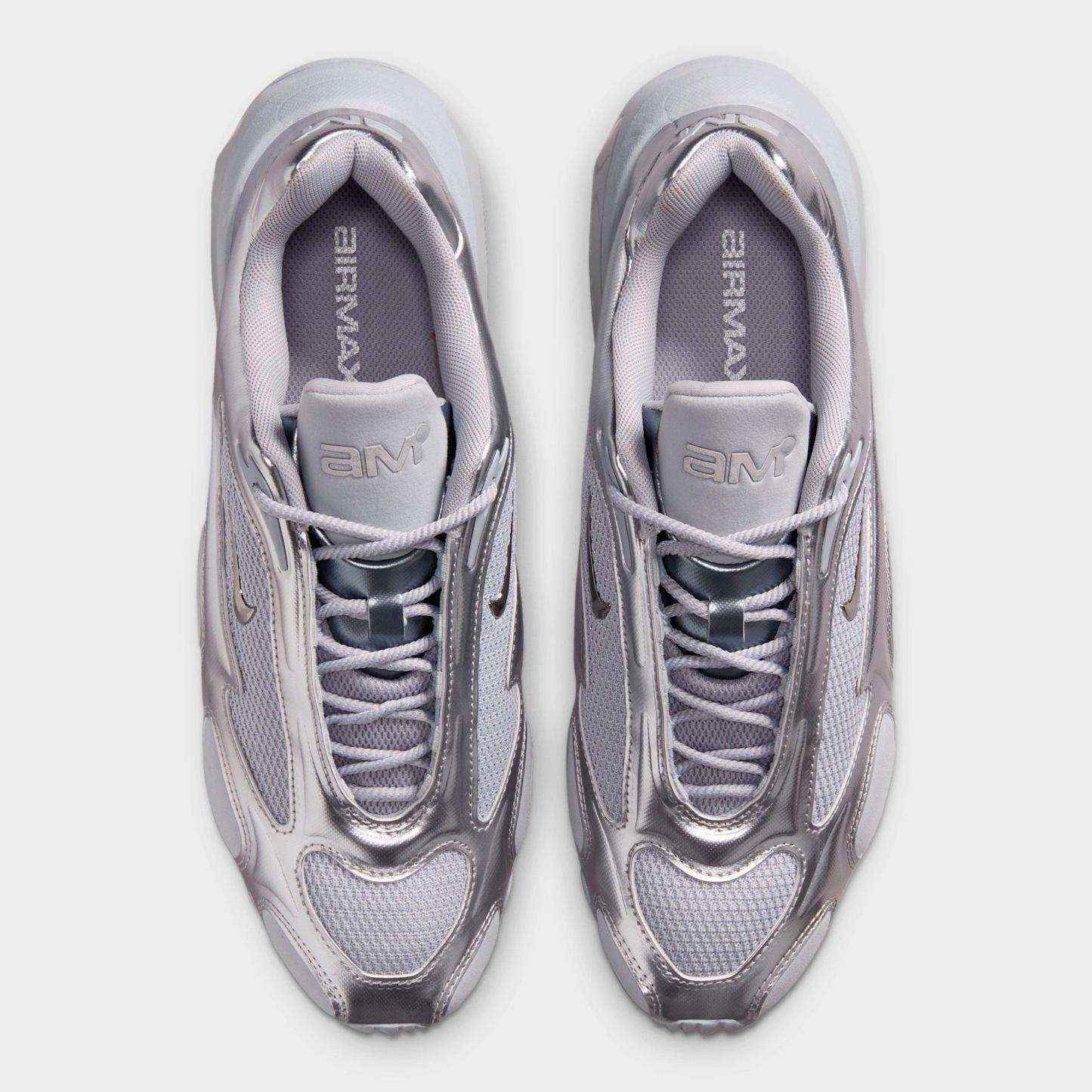 Women's Nithtke Air Max Muse Casual Shoes - Metallic Silver/Metallic Silver - Top view