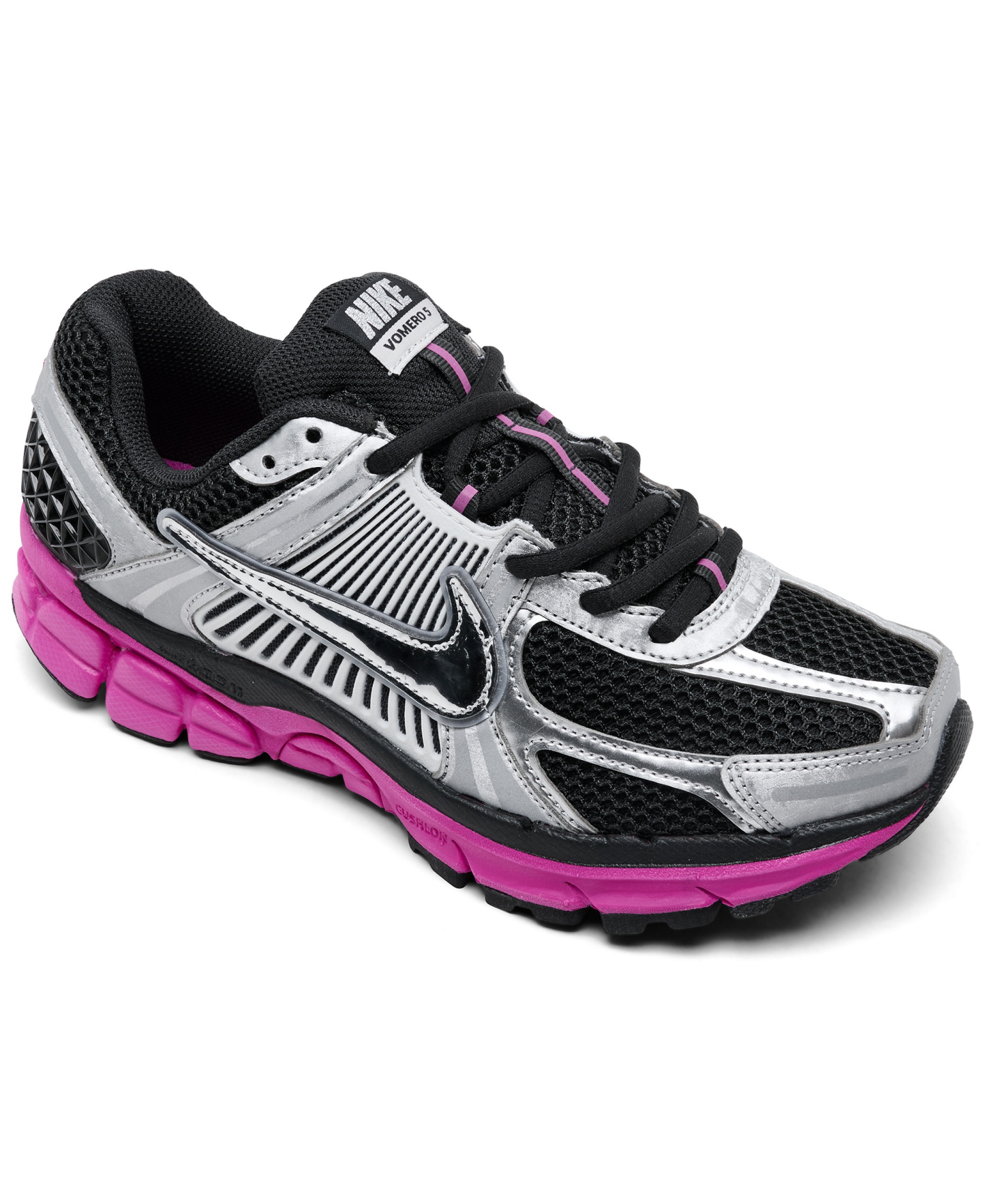 Nike Women's Zoom Vomero 5 Sneakers from Finish Line - NOIR/PINK/SILVER