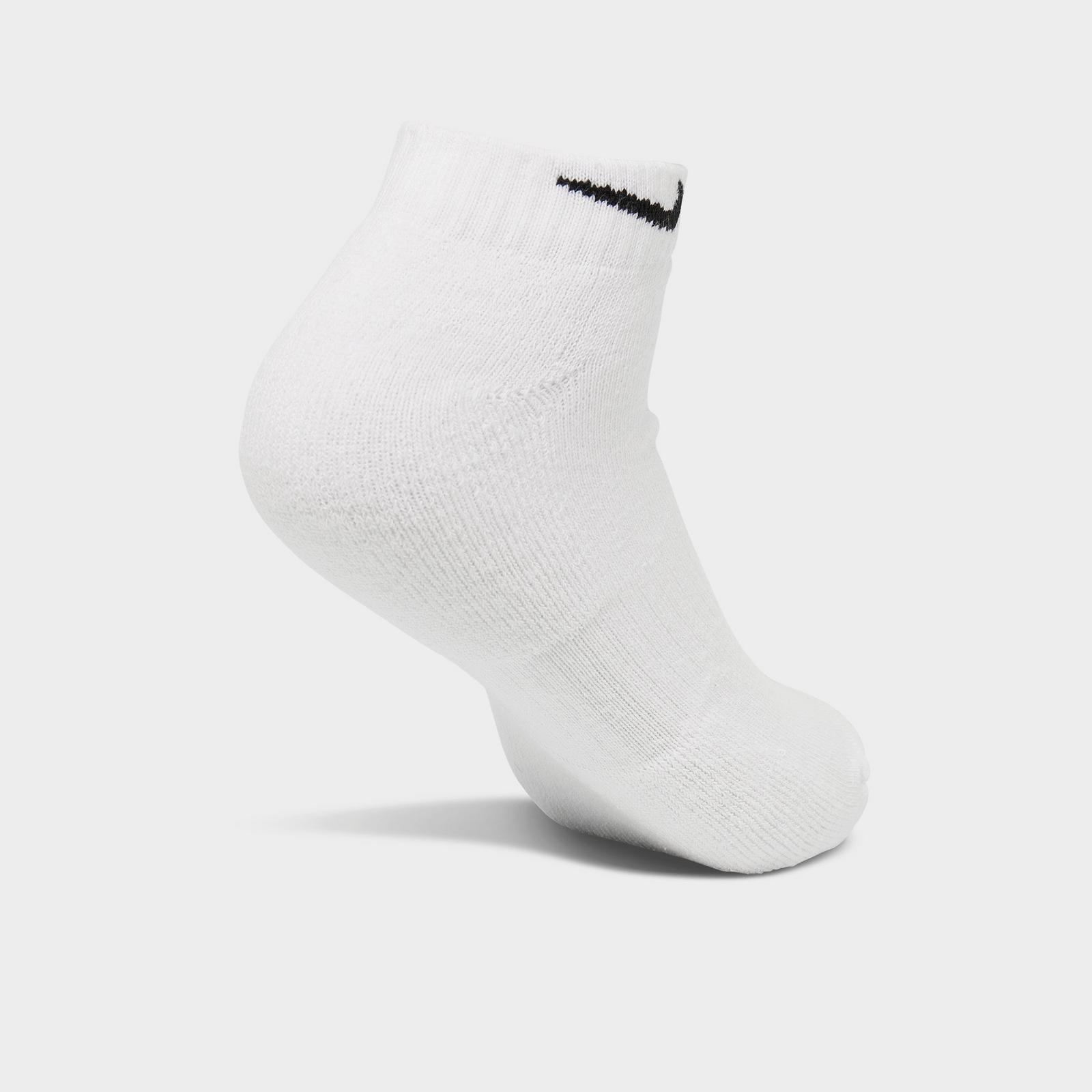 Nike Everyday Cushioned Training Low Socks (3-Pack) - White/Black