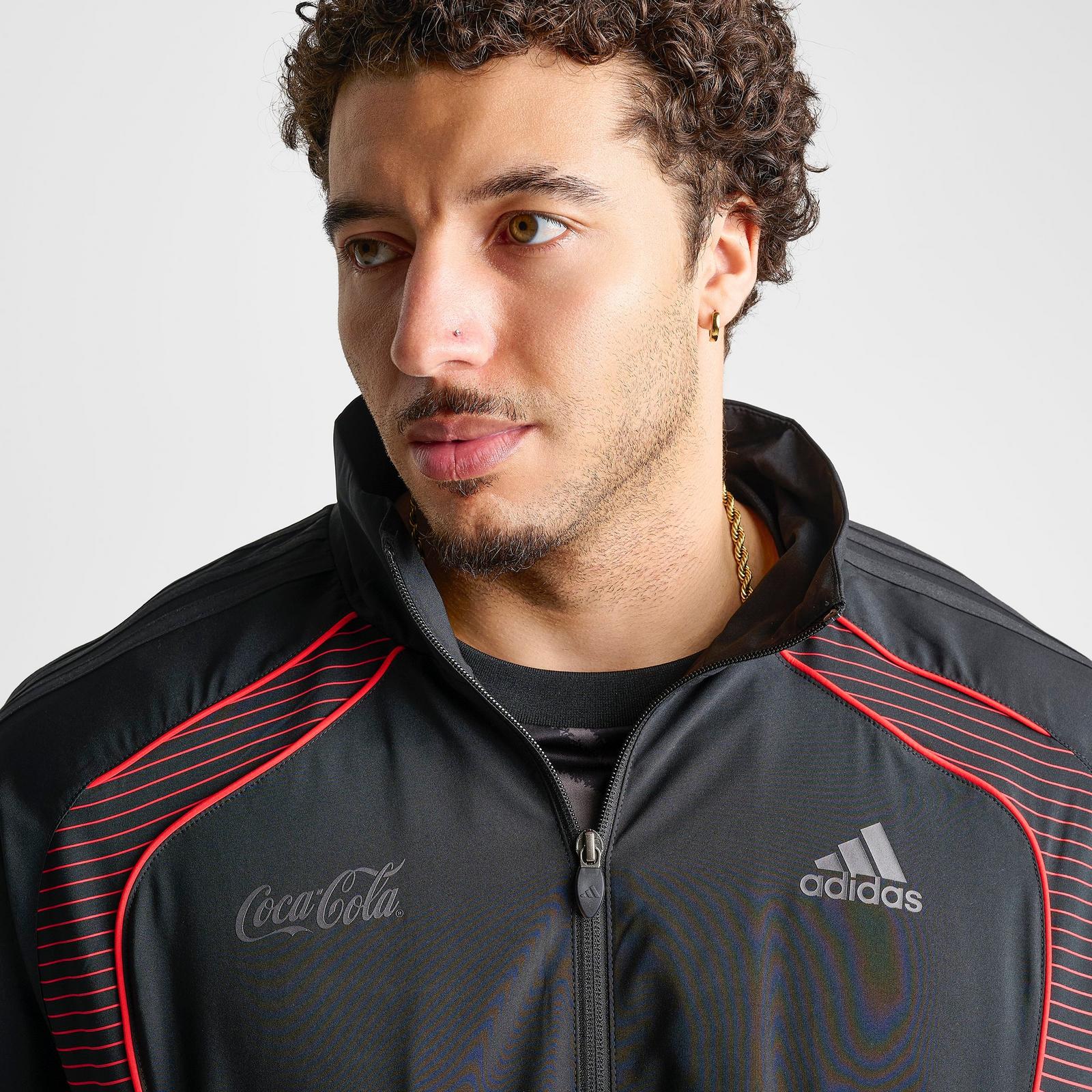 Men's adidas x Coca-Cola Teamgeist Track Top - Black - view 5