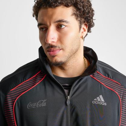 Men's adidas x Coca-Cola Teamgeist Track Top - Black - view 5