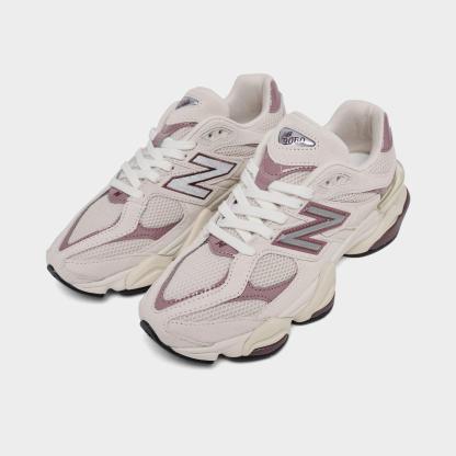 Women's New Balance 9060 Casual Shoes - Sea Salt/Putty Mauve - view 2
