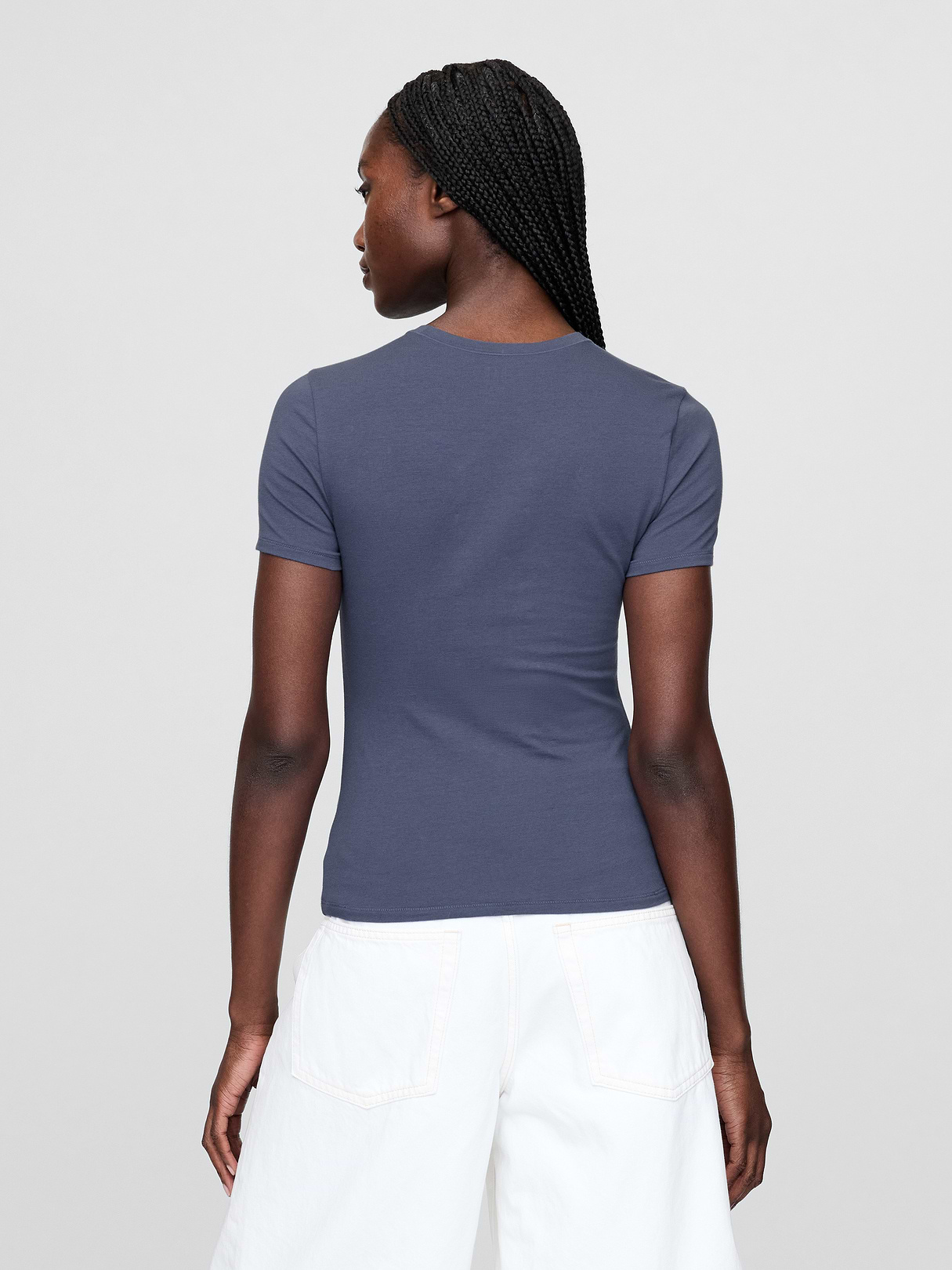 CloseKnit Jersey T-Shirt - Blue ridge
