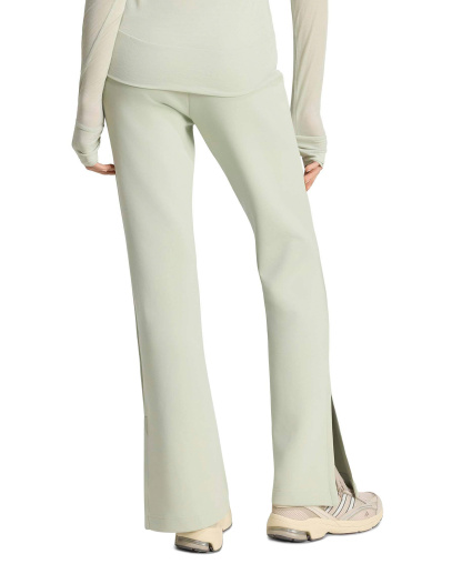 adidas Women's Mid-Rise Soft Lux Flare-Leg Pants - Halo Green