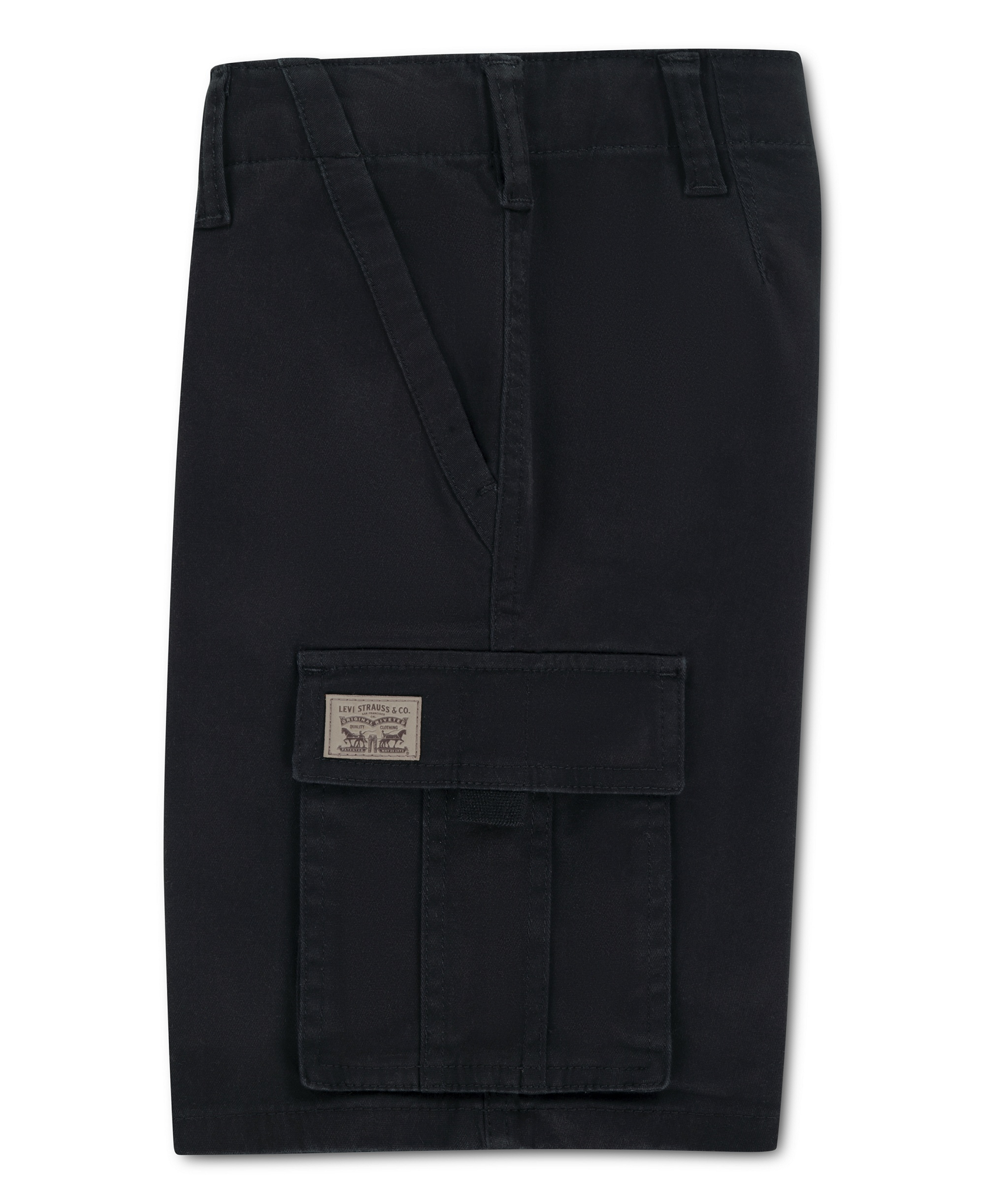 Levi's Boys' 8-20 Traditional Cargo Shorts - Jet Black