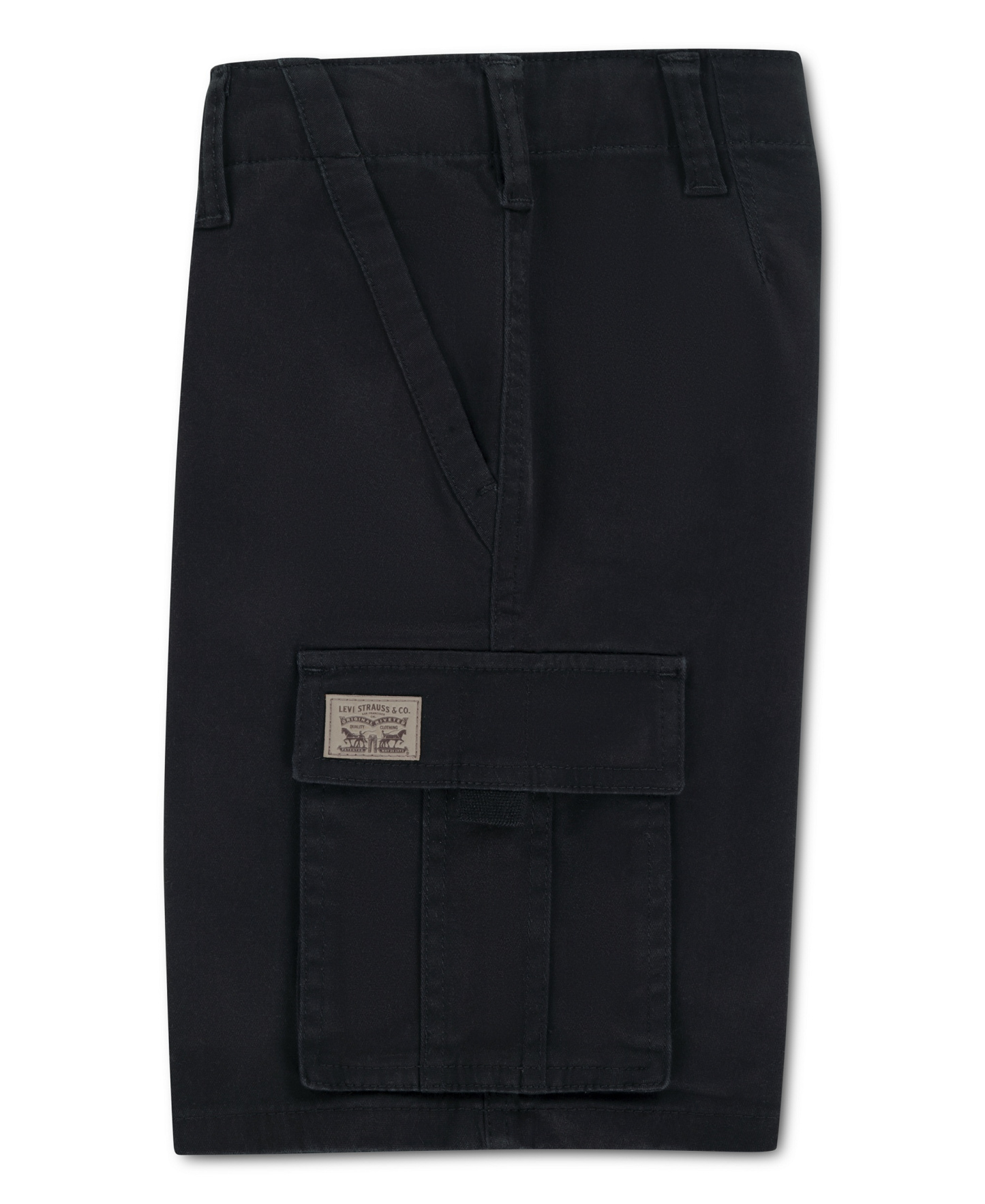 Levi's Boys' 8-20 Traditional Cargo Shorts - Jet Black