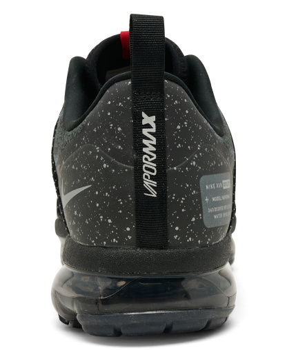 Nike Men's Air VaporMax Run Utility Running Sneakers from Finish Line - Black, Reflective sliver