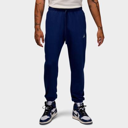 Men's Jordan Dri-FIT Sport Crossover Fleece Jogger Pants - Midnight Navy/White - view 1