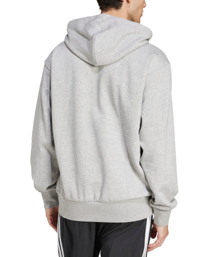 adidas Men's Essentials Feel Cozy Fleece Hoodie - Gray