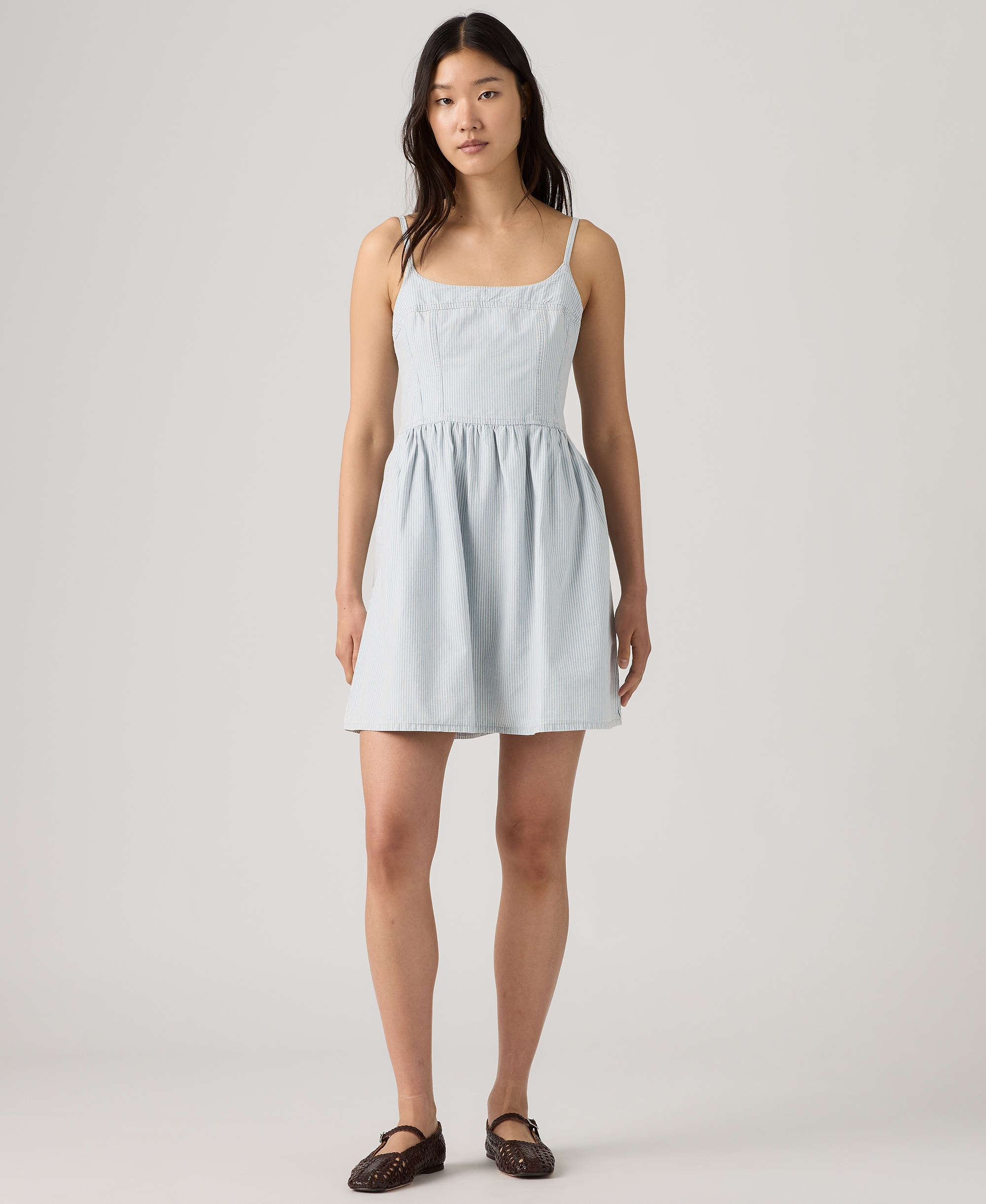 Levi's Women's Jadine Square Neck Denim Mini Dress - Handy Women