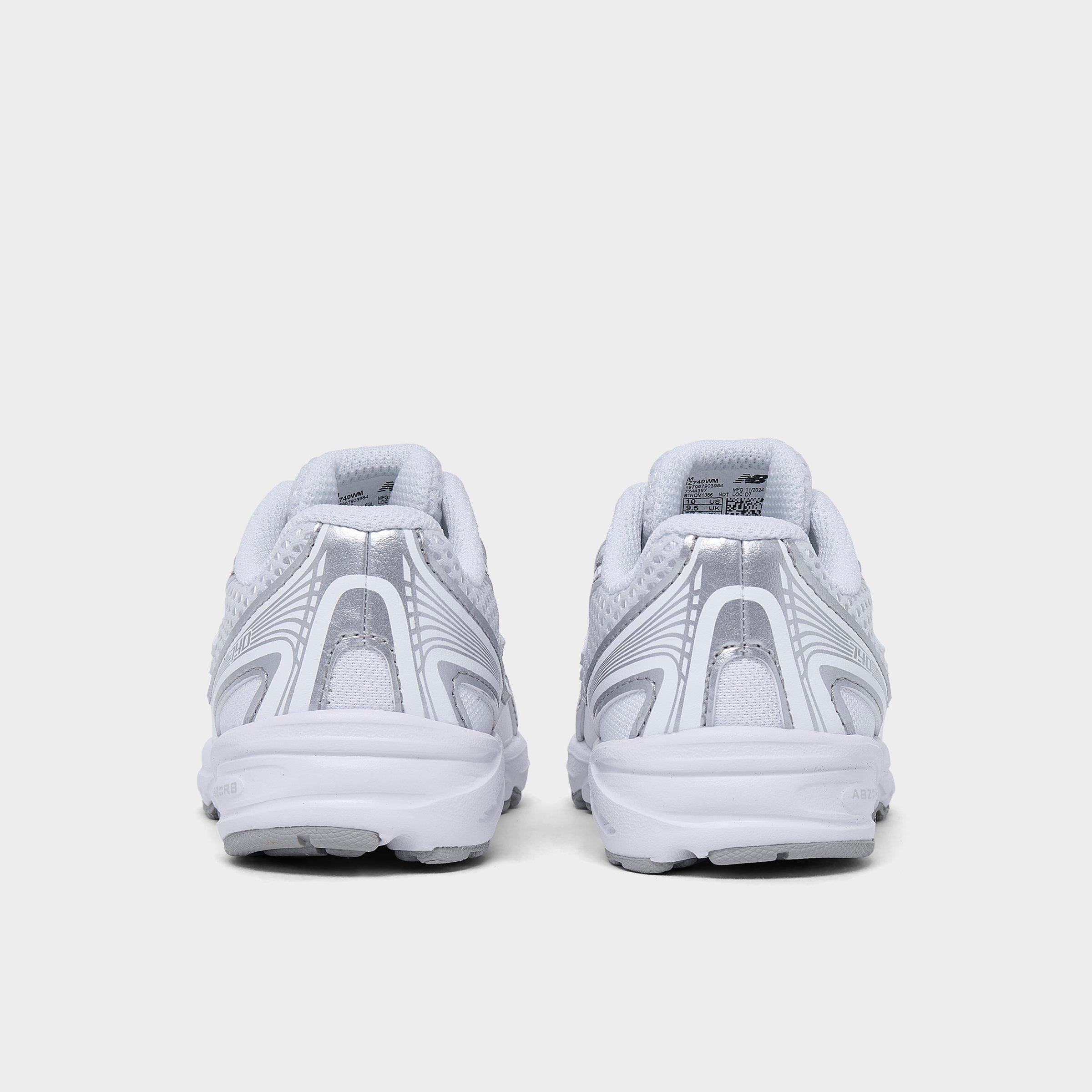Kids' Toddler New Balance 740 Stretch Lace Casual Shoes - White/Metallic Silver - view 4