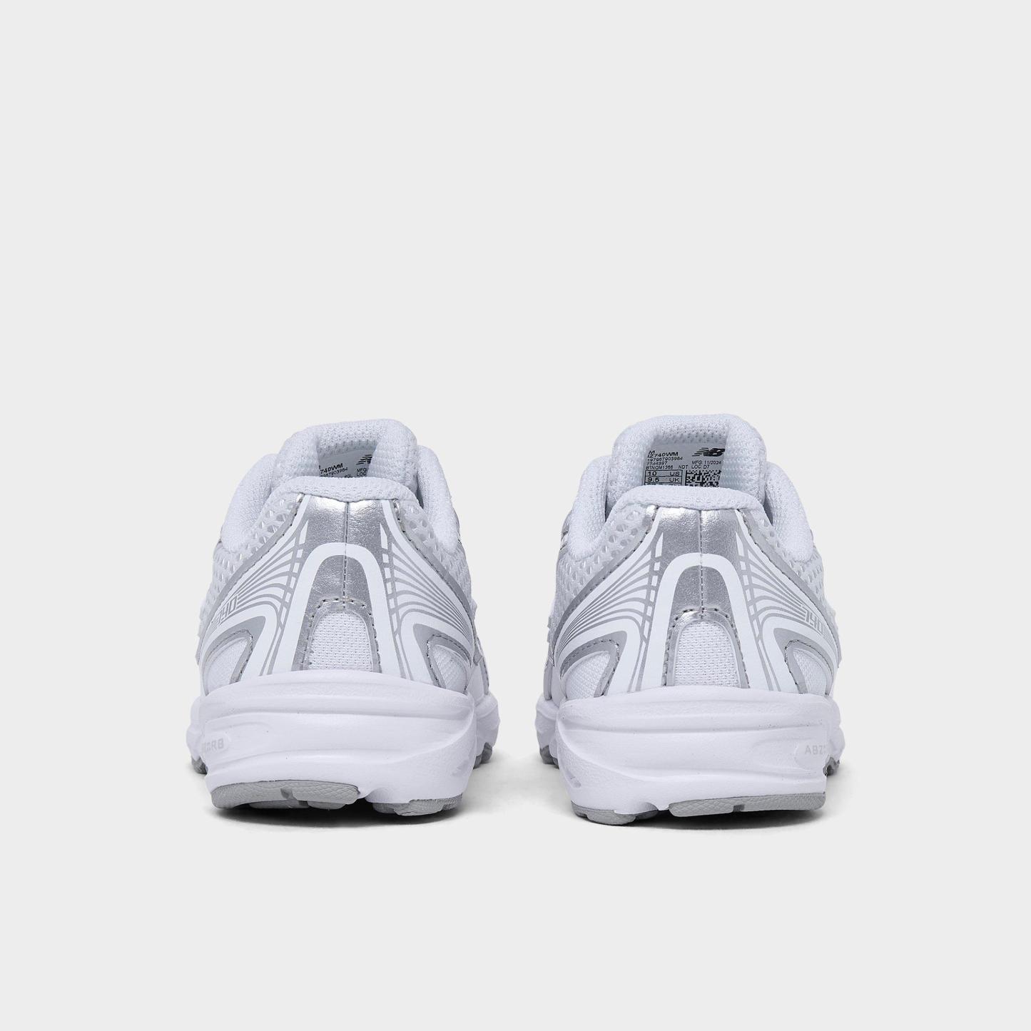 Kids' Toddler New Balance 740 Stretch Lace Casual Shoes - White/Metallic Silver - view 4