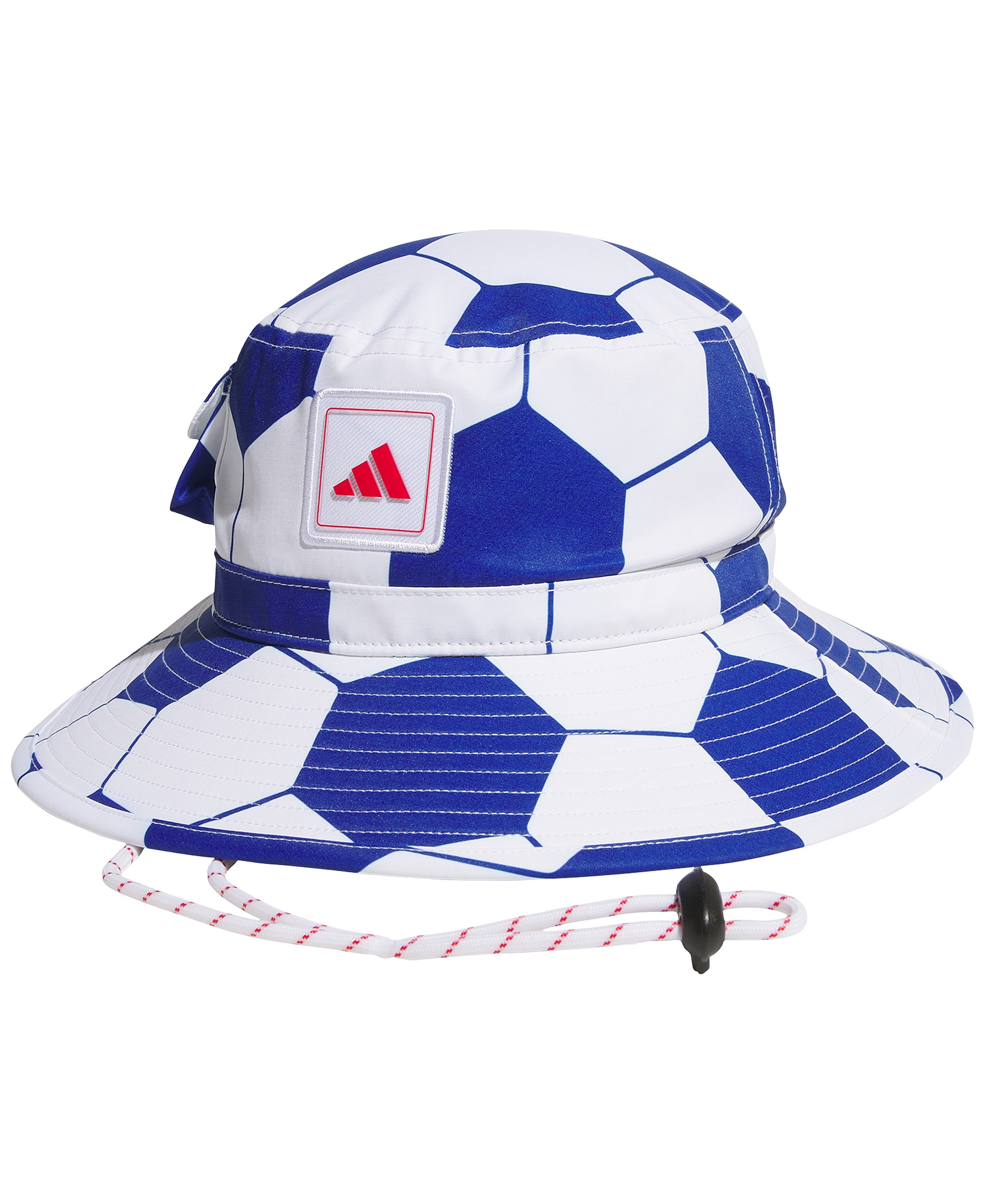 adidas Men's Soccer Ball Boonie Hat - Royal/White