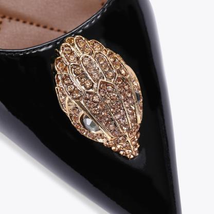 Kurt Geiger London Belgravia Sling Back Heel - Black - view 6